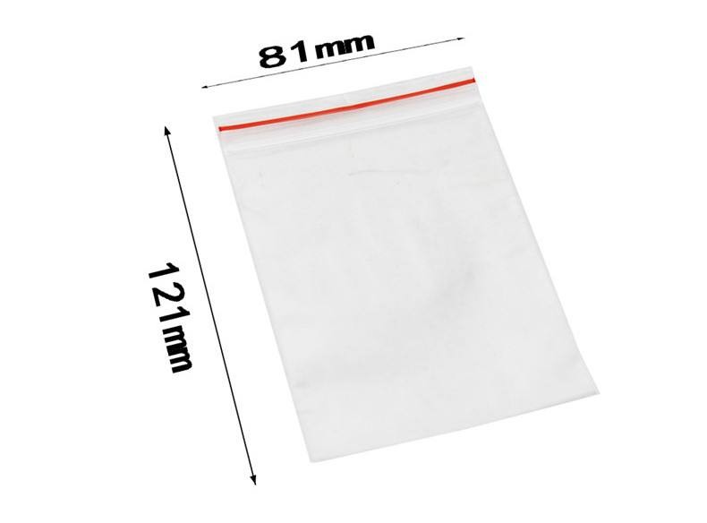 Food Grade Packing Clear Ziplockk Bags LDPE Material Transparent Colour