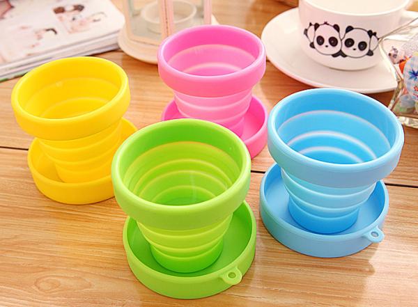 Silicone manufacturer Silicone Travel Accessories Silicone cup Foldable cup SC