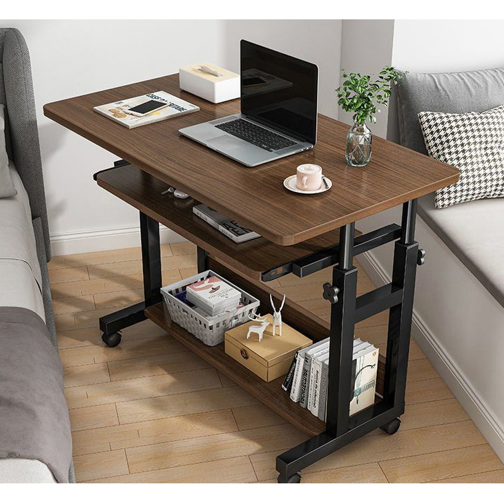 80 kgs/lbs Manual Height Adjustable Desk Luxury Nordic Unique Coffee Table for Home
