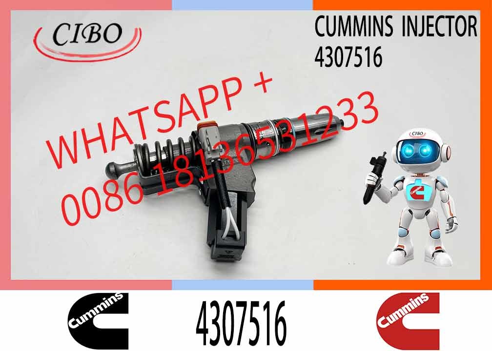 Fuel Injector for Cummins N14 3076050 4307516 3087560 4384360 3411760 3411765 Injector Nozzle diesel Engine Spare Parts