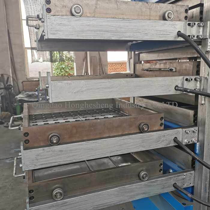 Thick 15mm To 40mm Rubber Tile Making Machine Hydraulic Rubber Vulcanizing Machine
