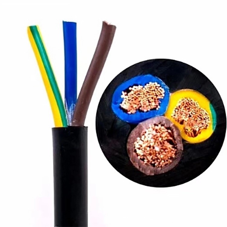 H05vv-F 1.0x3c 500V Flexible Power Cable 3 Core 1.5mm Rvv Cable