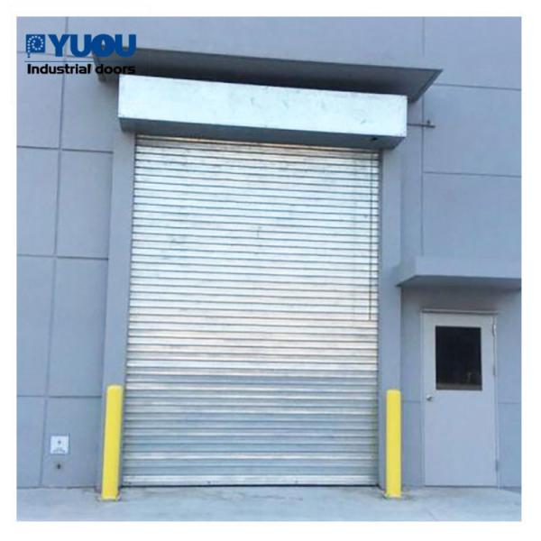 Anti Explosion Steel Roller Shutter Door Heavy Duty Remote Control Roll Up Door
