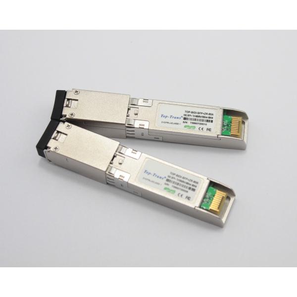 China Finisar 10G SFP+ Optical Transceiver SMF BIDI 100km For 10G Ethernet on sale China Finisar 10G SFP+ Optical Transceiver SMF BIDI 100km For 10G Ethernet on sale
