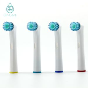 High-end Quality Toothbrush Heads for Home and Travel Use with Medium Bristle