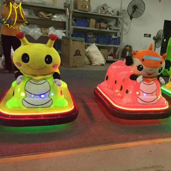 Hansel battery operated kids plastic bumper car 2 seats cars for sale in