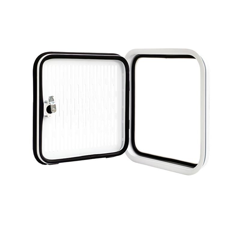 Self-Propelled/Trailer Rvs Aluminum Alloy SD004 Service &amp; Boot Door for RV Truck Camper Motorhomes DIY