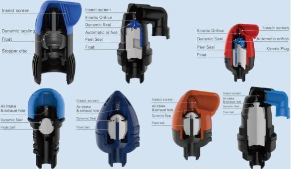 Plastic Valve 1-2inch Irrigatiion Pipe Air Release Valve Water System Relief Valve