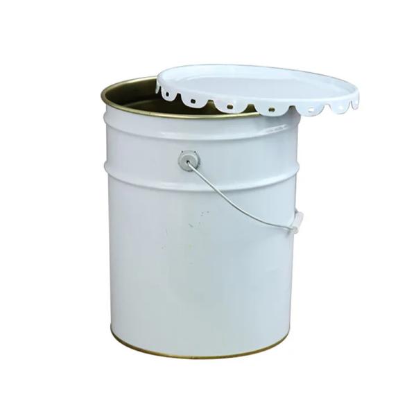 Durable Metal Drum Seed Storage Iron Paint Bucket Metal With Handle And Holes