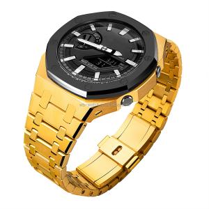  Transform Your Casio Ga2100 Into A End Watch With Custom Logo Stainless Steel Mod Kit Manufactures