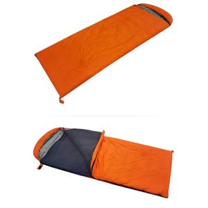 Envelope Folding Sleeping Bag 320T Polyester Army Green 210x80cm