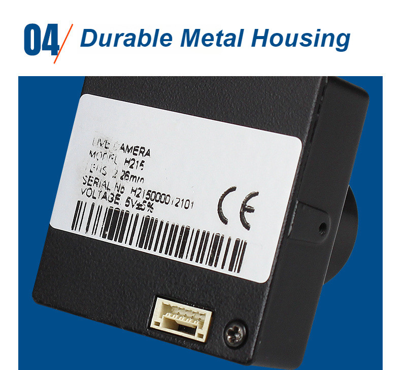 H215V2 5MP Wide Dynamic Industrial Turnstile and Advertising Machine 1080P Camera Module Connect the Interface 1 * USB-5pin-1.25mm