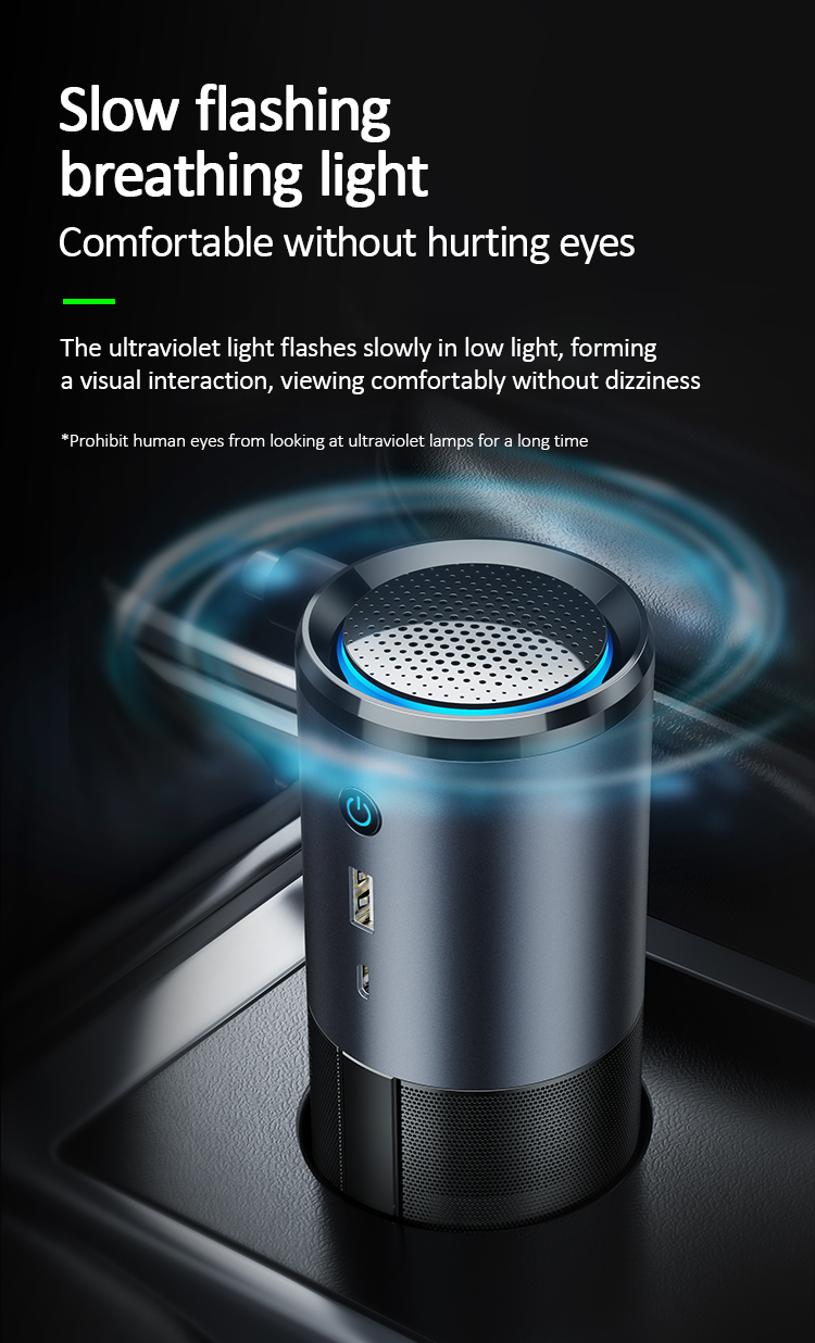 UVC Hepa Car Air Purifier