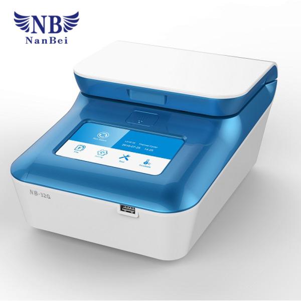 32 Hole 0.2ml Capacity Biotechnology Lab Equipment Portable Thermal Cycler Pcr