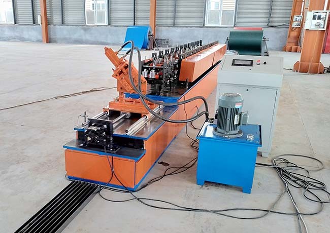16 Stations Gypsum Channel Roll Forming Machine Efficiency Width 25 / 30mm