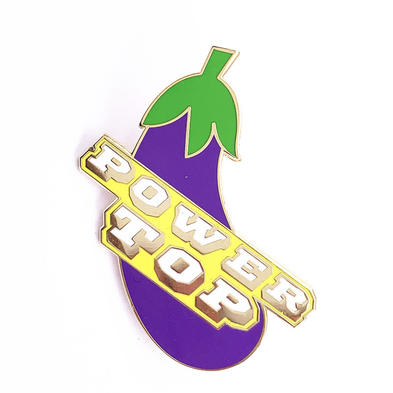 Personalized Hard Enamel Lapel Pins Plating Gold Promotional Lapel Pin Badges