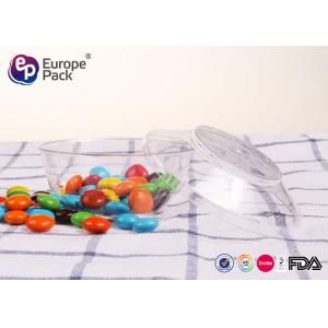 China Eco Friendly Disposable Plastic Cups With Lids Clear Plastic Serving Bowls on sale