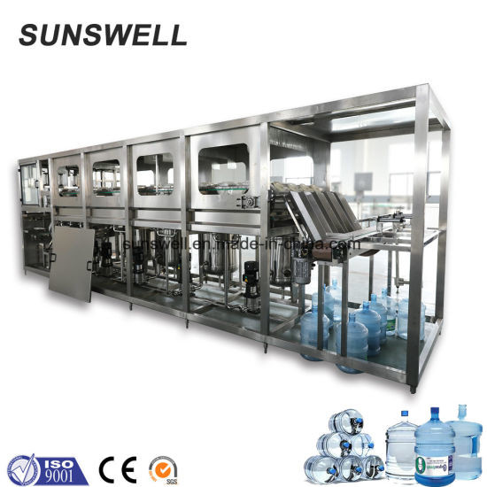 900BPH Full Automatic 20L Mineral Water Bottling Machine