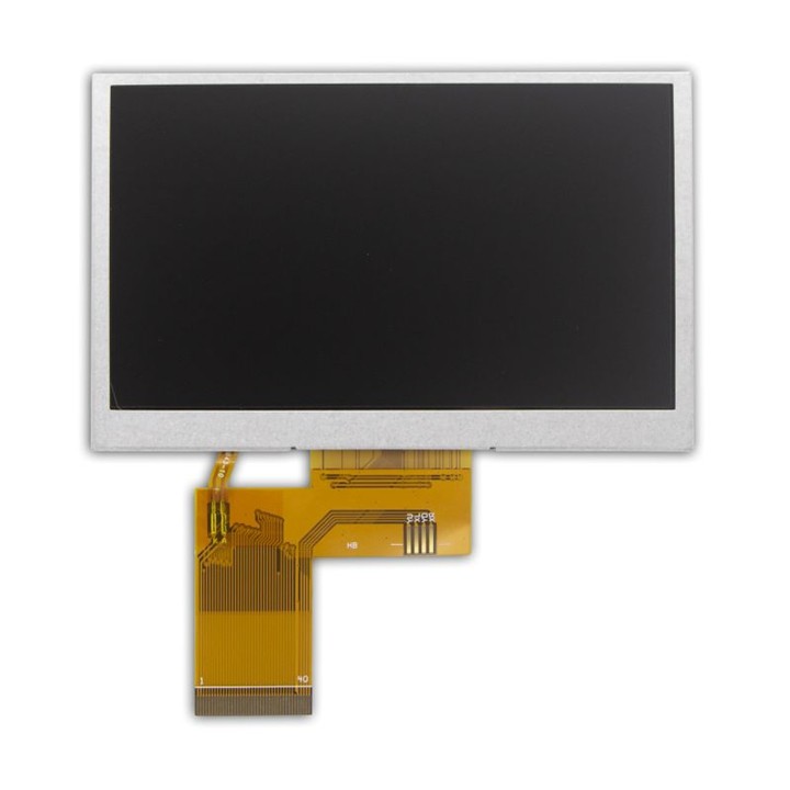 4.3'' 480X272 IPS TFT LCD Display 40 Pin RGB 24 Bit Interface