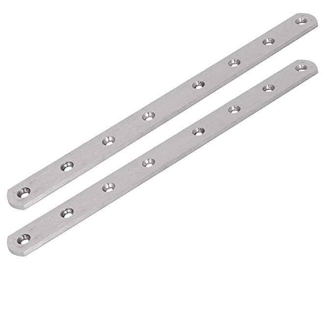 Stamping Work Process Stainless Steel Straight Flat Fixing Mending Plates Brackets