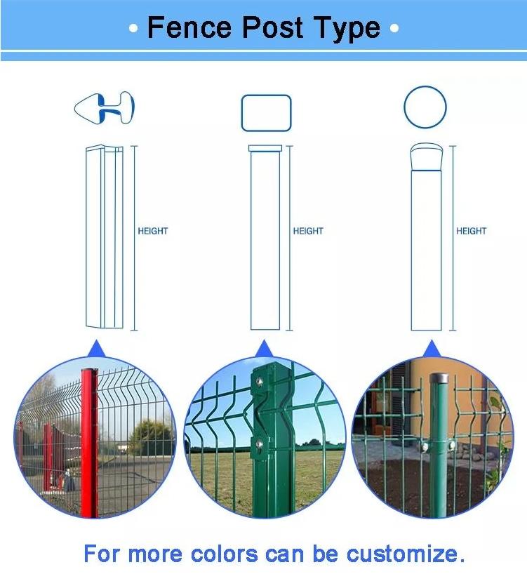curved mesh fence