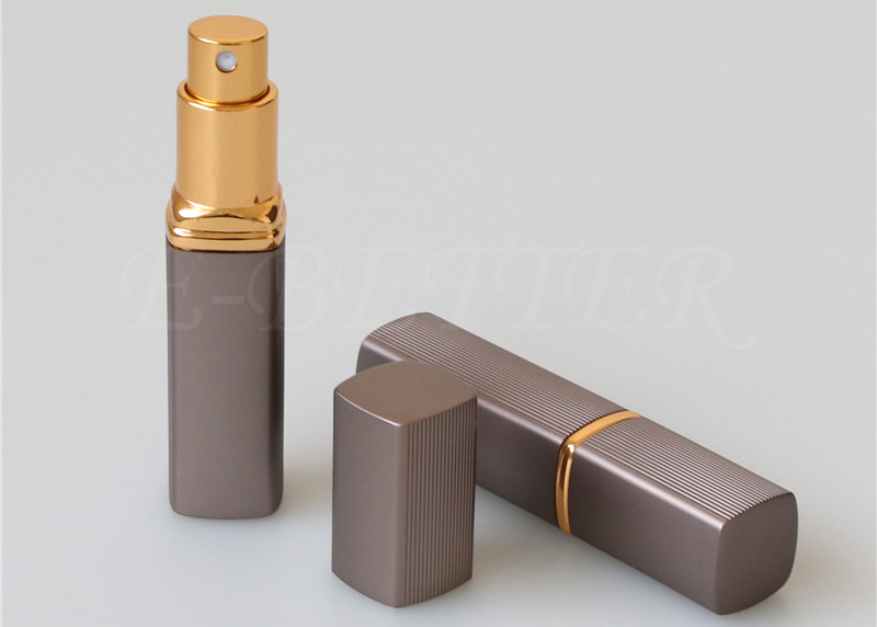 Luxury Men Square 8ml Pocket Size Travel Perfume Atomiser