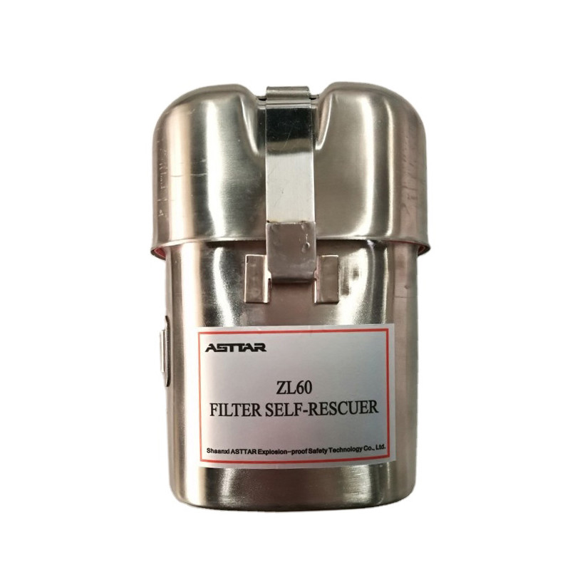 ZL60 Coal Mine Filter Self-Rescuer, CO filter PPE self rescue respirator