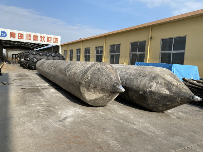 Floating Marine Salvage Airbags Black Vessels Rescue Boat Lifting Airbags