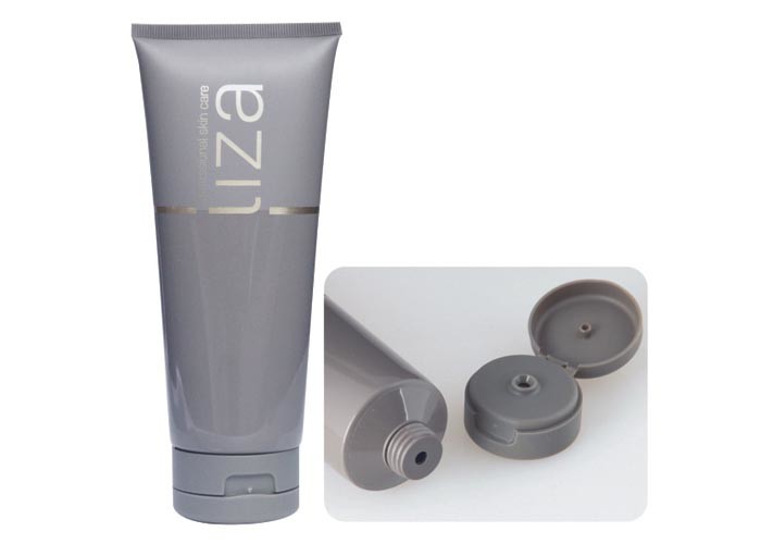 75ml 100ml Empty Plastic Cosmetic Tubes BB Cream Silk Printing Super Flat