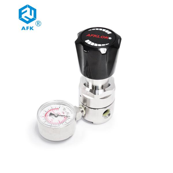 Adjustable Gas Stainless Steel Pressure Regulator Low Pressure 1.6MPa For Helium