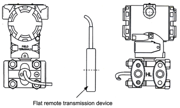 Capacitive Gas Absolute DP Transmitter With Single Flange