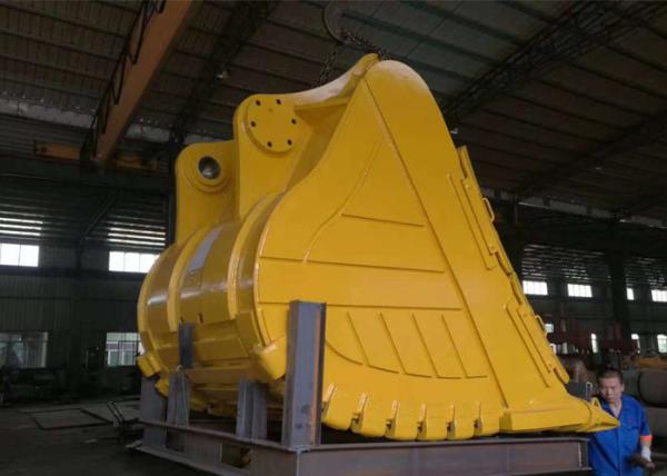 5 Cum Excavator Rock Bucket Construction Machinery Parts Wear Resistant For