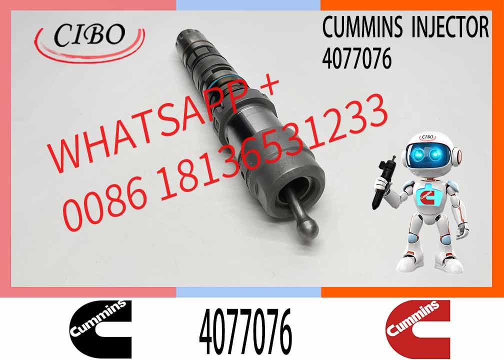 4902827 Fuel Injector 4077076 4062090 for Cummins QSK23 QSK60 Engine
