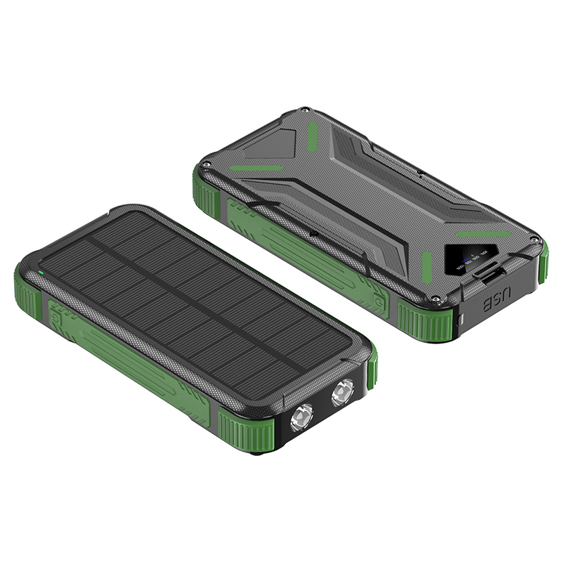 Wireless 15W/USB 22.5W Output Solar Power Bank 20000mAh for Cell Phones Smartphones