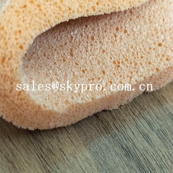 Customized Closed Cell Sponge Molded Rubber Products , High Reliability Sponge