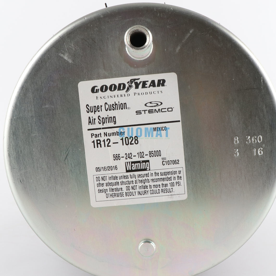 Goodyear Air Suspension 1r12-1028 Rolling Lobe Air Spring Bellow 56624210285 Shocks Sp Sp66	56