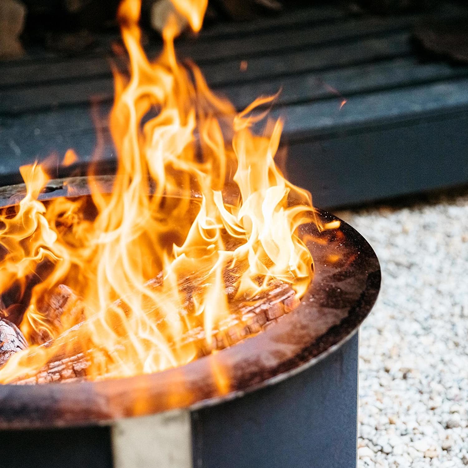 60cm x 35cm Smokeless Round Fire Pits For Outdoor And Gardern