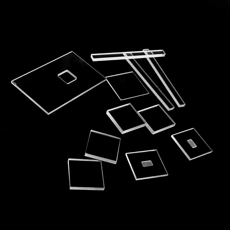 Light Guide Quartz Glass Square Rods Quartz Glass Square Rods Stirring Glass Rods
