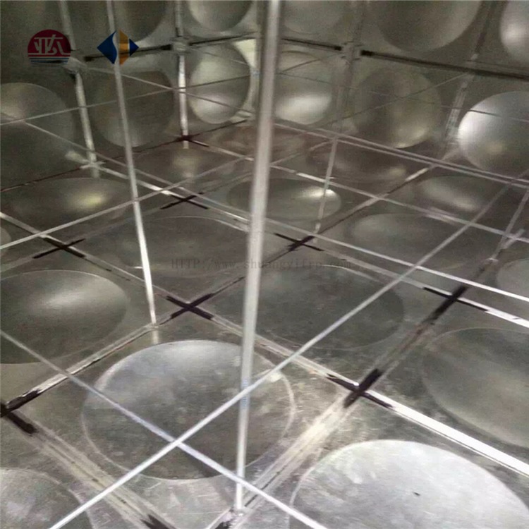 High Strength Corrosion Resistant Water Tank Made of Stainless Steel for Water Treatment