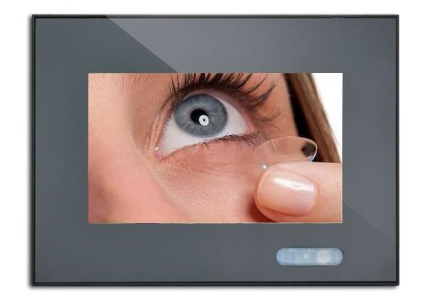 7 Inch Open Frame LCD Display , Motion Sensor LCD Monitor Desktop Mount