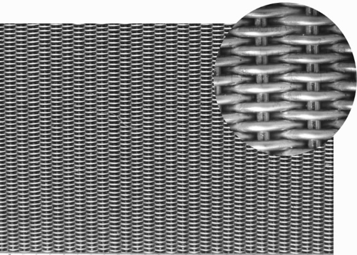 12x64 Mesh Stainless Steel Dutch Wire Mesh / 200 Micron Filter Cloth