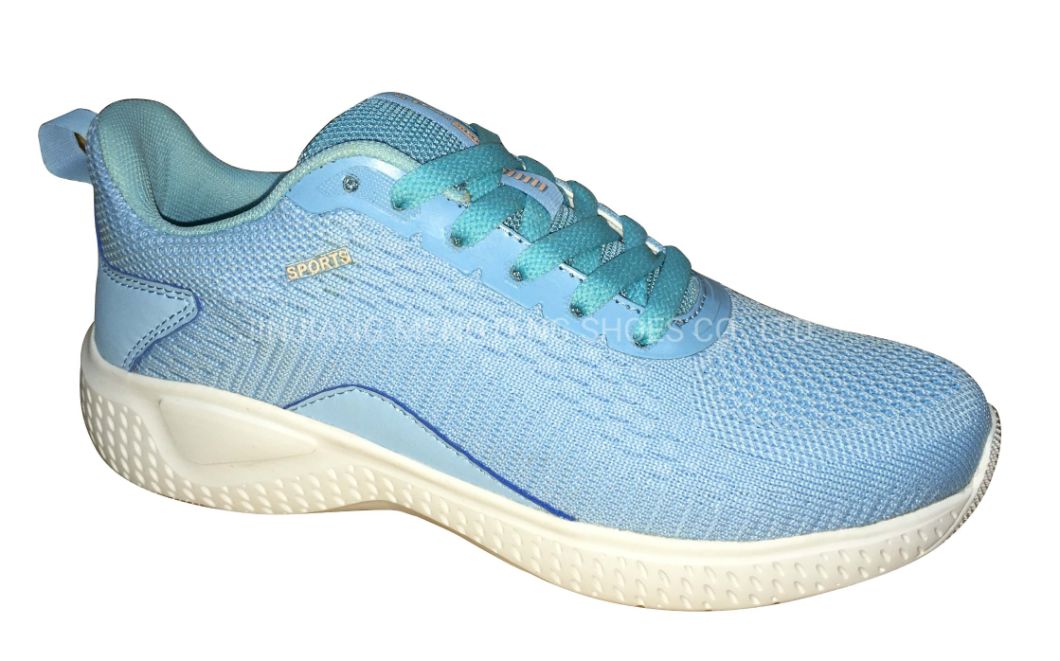 2021 New Style Women Fashion Shoes PU Flyknit Sneaker Sport Shoes Walking Jogging Running Shoes Casual Shoes Lady Shoes