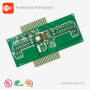 FR4 PCB Board Matt green soldermask 2L customized printed circuit board