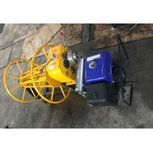 3 Ton Diesel Engine Wire Stringing Machine , Wire Take Up Winch With Wire Rope