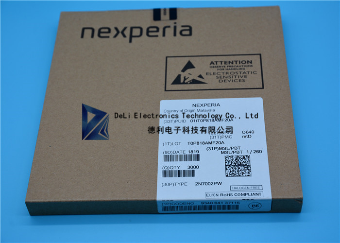 2N7002PW Surface Mount NPN PNP Transistors N Channel 60V 310mA ( Ta ) 260mW