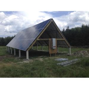 6063 6061 Aluminum Extrusion Profiles 200mm Width Solar Panel Frame