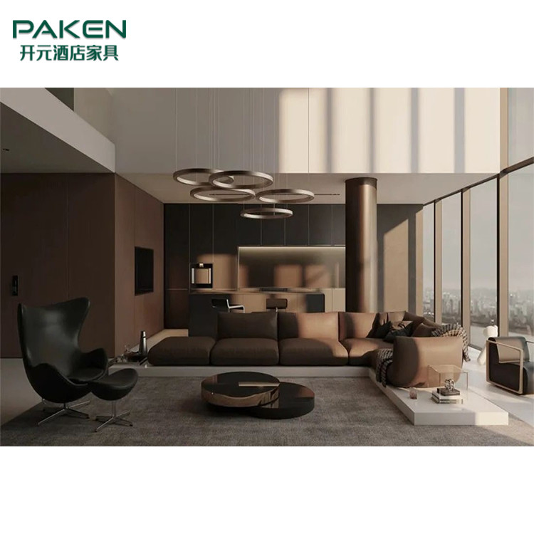 Elegant And Peaceful Style Customize Modern Villa Furniture Living Room Furniture