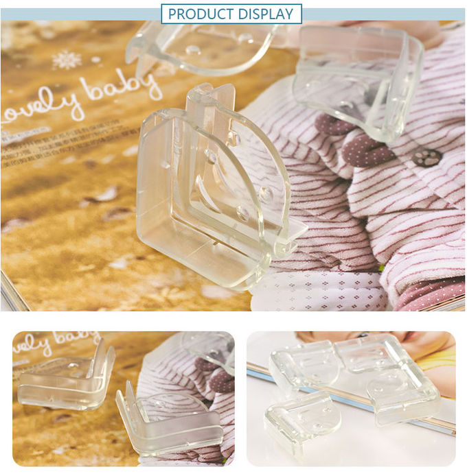 Paintable L Shape Adhesive Baby Safety Edge Guard Corner Protector
