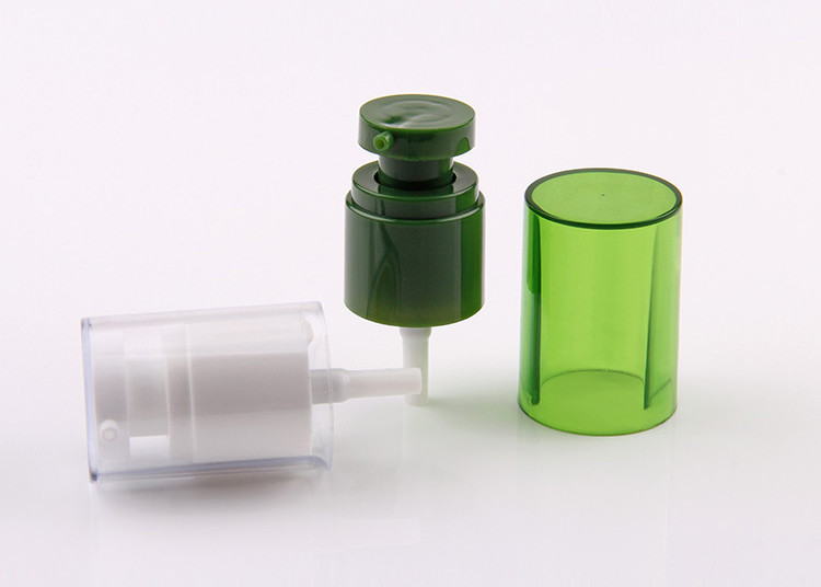 Full Cover PETG Face Cream Pump Dispenser Transparent Smooth Surface