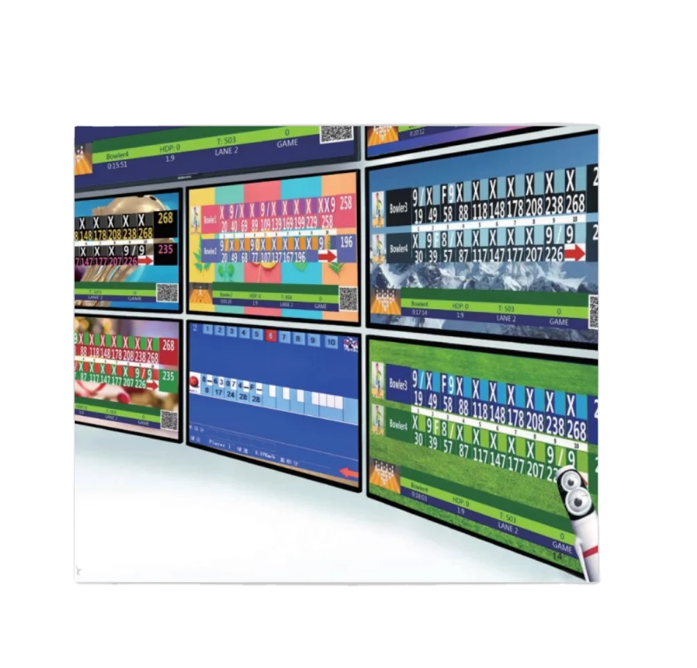 Manufactured 50" Scoring Hd Fit For Amf Brunswick And Other Bowling Machine For Sport